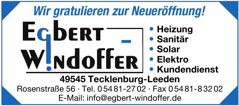Egbert Windoffer Egbert Windoffer