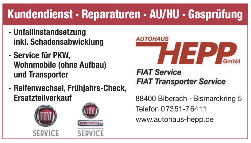 Autohaus Hepp GmbH Autohaus Hepp GmbH