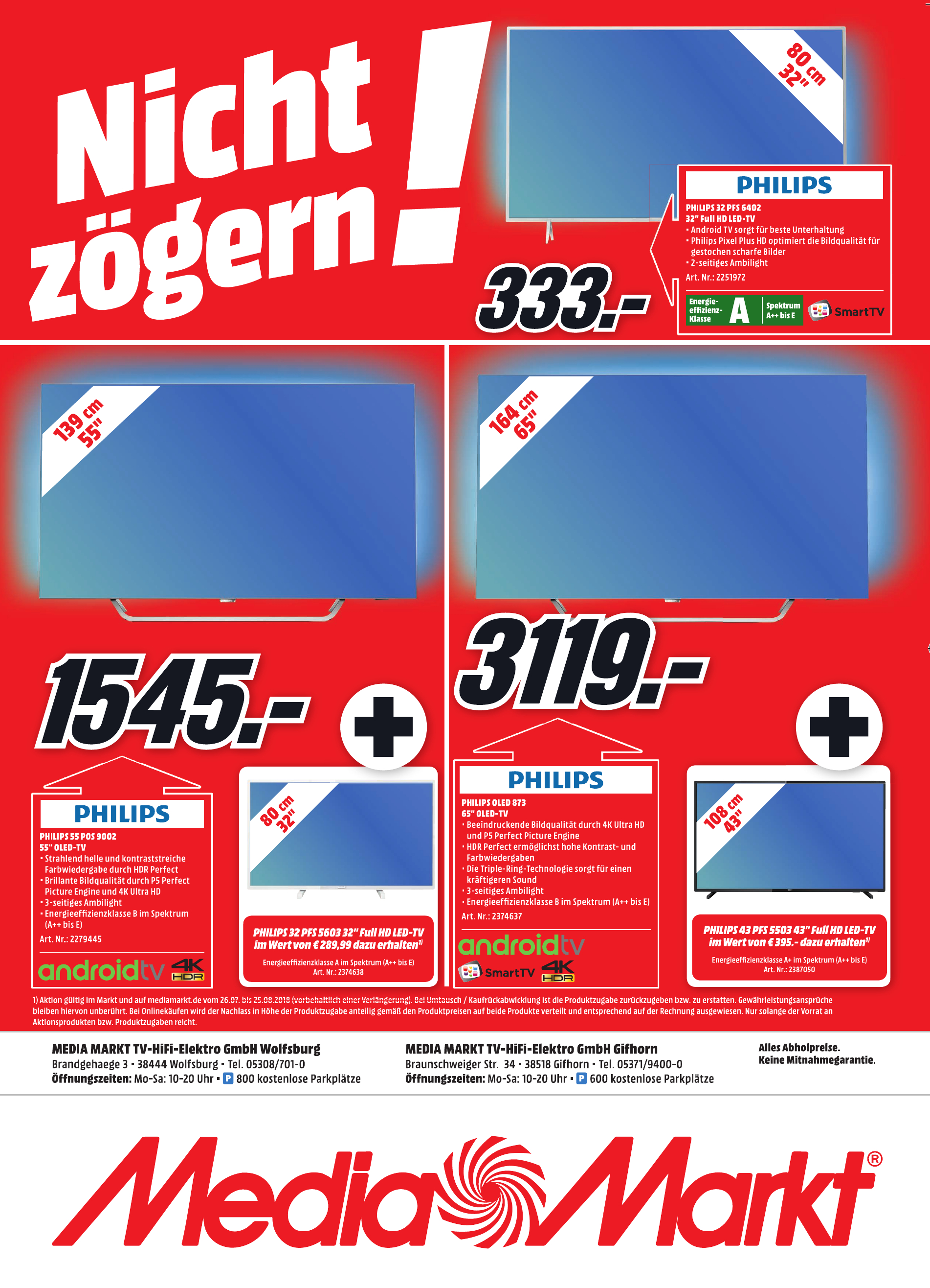MEDIA MARKT TV-HiFi-Elektro GmbH Wolfsburg MEDIA MARKT TV-HiFi-Elektro GmbH Wolfsburg