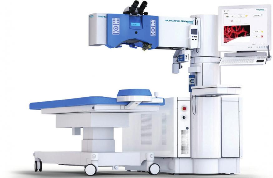 Referenzzentrum für den schnellsten Augenlaser der Welt: Durch den Schwind Amaris 1050 RS minimiert sich die Behandlungszeit. Referenzzentrum für den schnellsten Augenlaser der Welt: Durch den Schwind Amaris 1050 RS minimiert sich die Behandlungszeit.