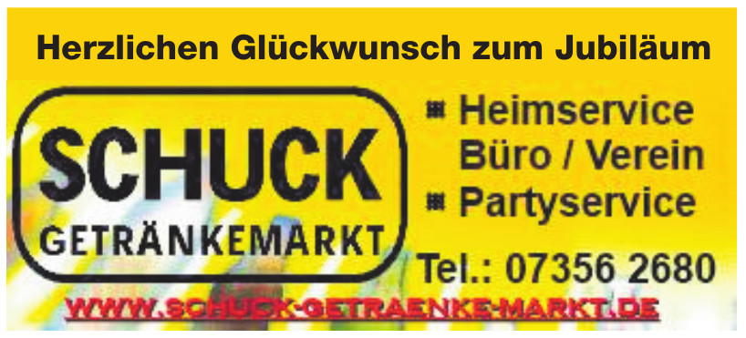 Schmuck Getränkemarkt