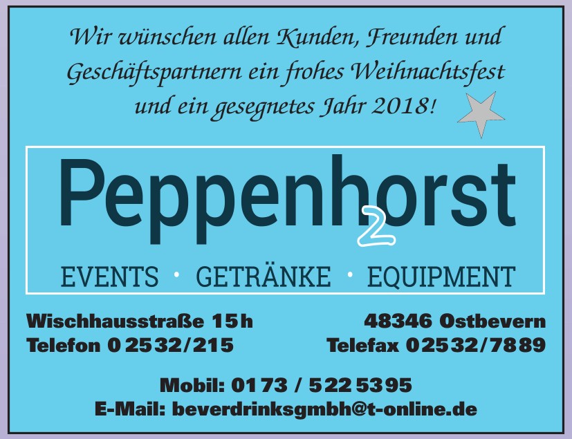 Peppenhorst Bever Drinks GmbH