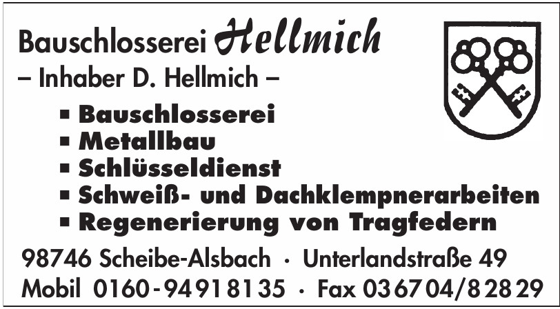 Bauschlosserei Hellmich