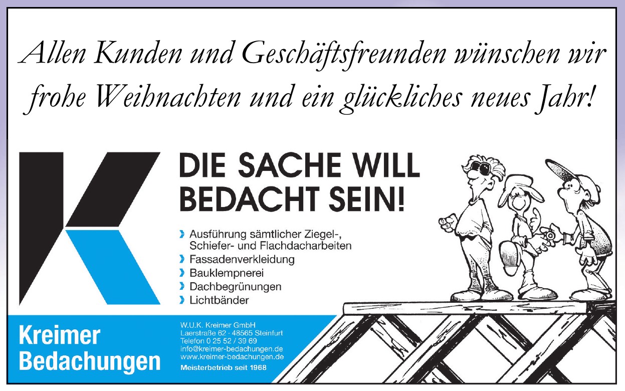 W.U.K. Kreimer GmbH - Bedachungsgeschäft