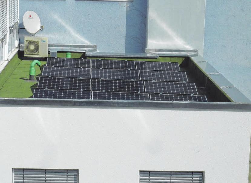Die Solarzellen auf dem Dach sorgen dafür, dass das E-Auto immer volle Batterien hat. FOTOS: PR