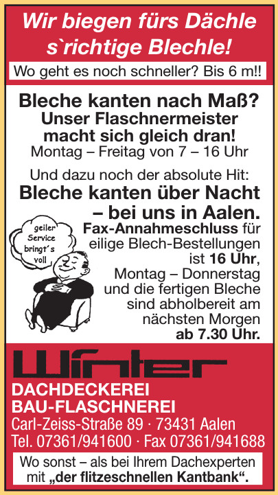 Winter Dachdeckerei & Bau-Flaschnerei