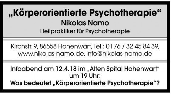 Nikolas Namo Heilpraktiker für Psychotherapie