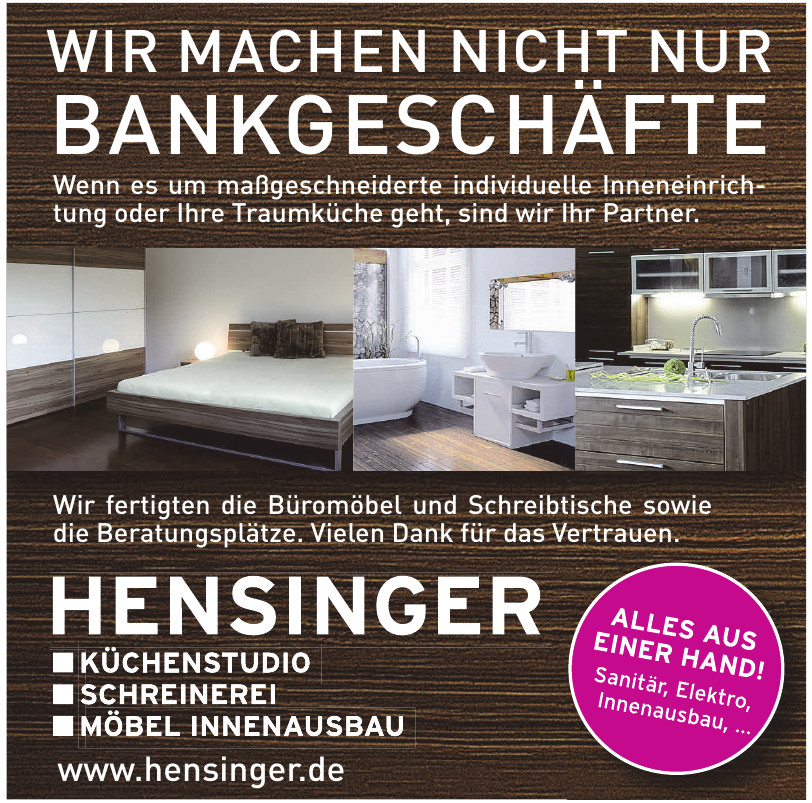 Hensinger Möbel + Innenausbau GmbH