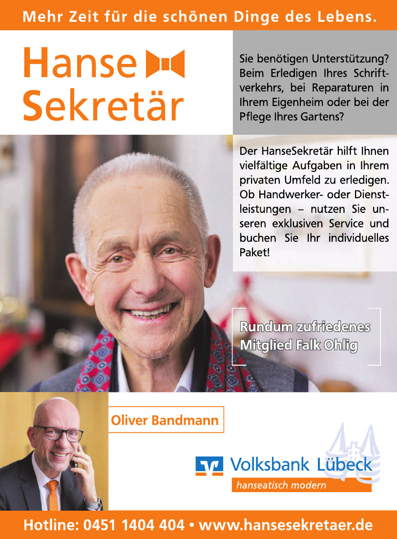 Volksbank Lübeck - Hanse Sekretär