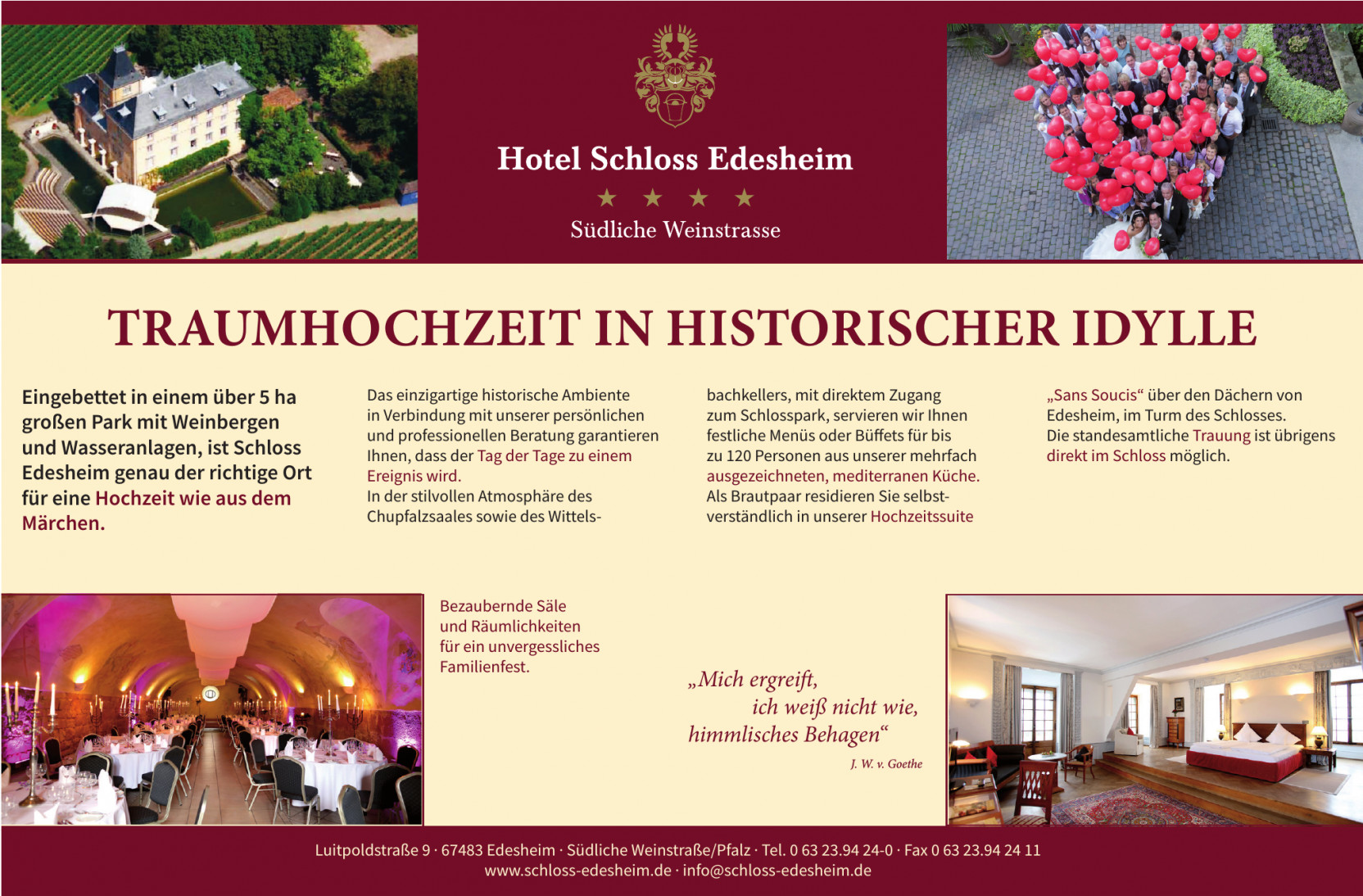 Hotel Schloss Edesheim Hotel Schloss Edesheim