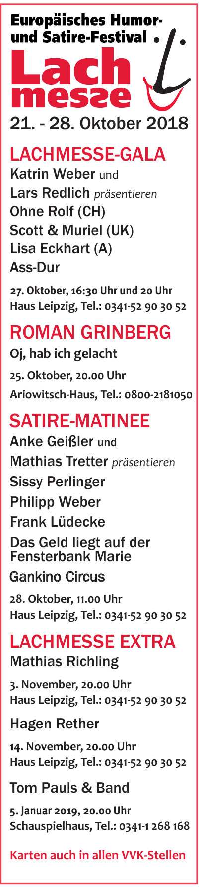 Lachmesse Lachmesse