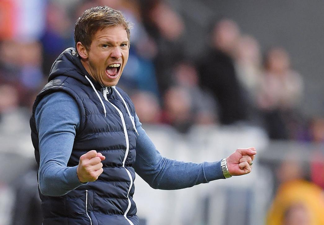 Von Rang 15 ins internationale Geschäft: Hoffenheims Trainer-Youngster Julian Nagelsmann.