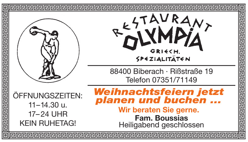 Restaurant Olympia