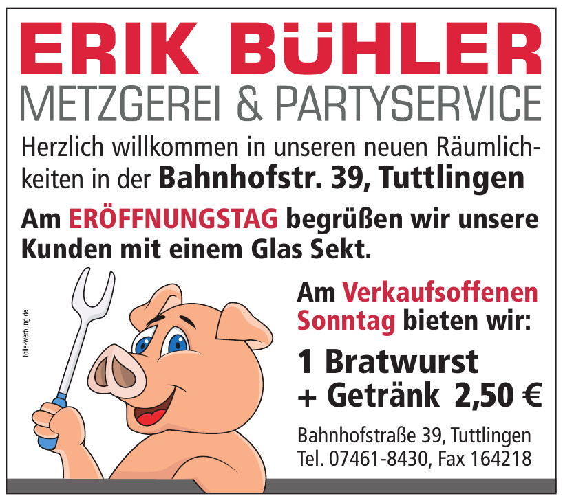 Metzgerei Erik Bühler
