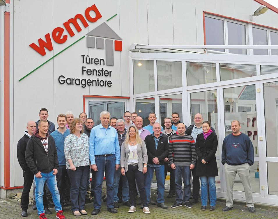 Vor mehr als 20 Jahren wurde das Unternehmen wema Türen, Fenster Garagentore in Coesfeld gegründet. Auch im Kreis Steinfurt hat sich die Firma bereits einen Namen gemacht. Foto: wema
