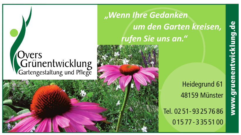 Overs Grünentwicklung Overs Grünentwicklung