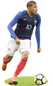 Jungstar Kylian Mbappé ist mit 19 Jahren Stammspieler bei Paris SaintGermain.