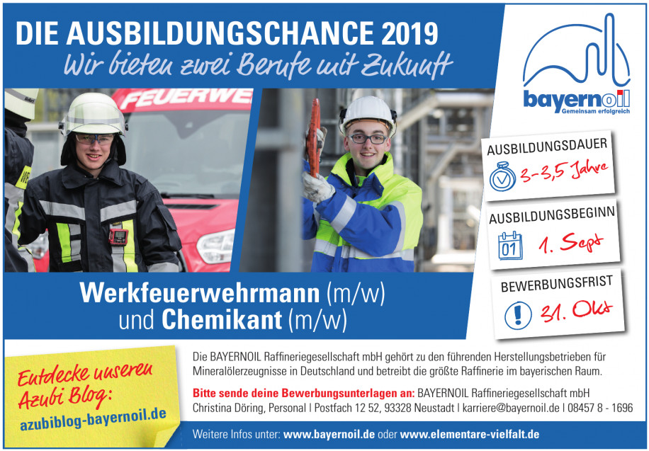 Bayernoil Raffineriegesellschaft mbH Bayernoil Raffineriegesellschaft mbH