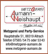 Metzgerei und Party-Service Aumann