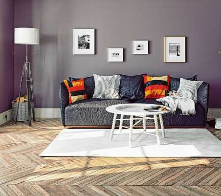 Natürliche Farben und Materialien liegen im Trend – auch beim Holzfußboden. ISTOCK/VICNT, BUKKERKA Natürliche Farben und Materialien liegen im Trend – auch beim Holzfußboden. ISTOCK/VICNT, BUKKERKA