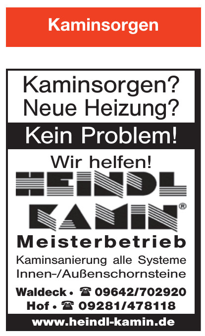 Heindl Kamin Meisterbetrieb