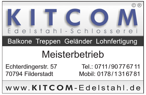Kitcom Edelstahl - Schosserei