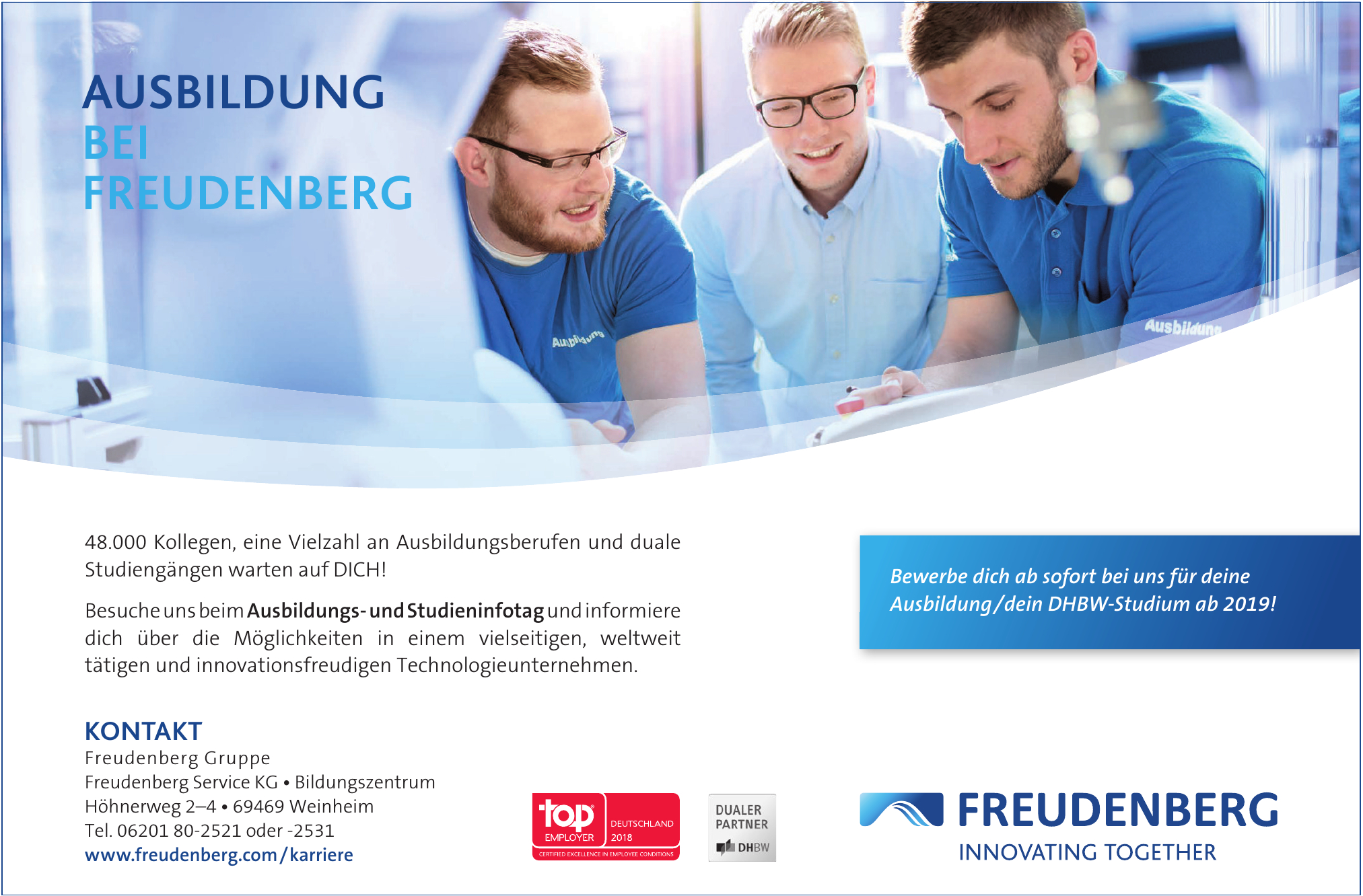 Freudenberg Gruppe Freudenberg Service KG • Bildungszentrum Freudenberg Gruppe Freudenberg Service KG • Bildungszentrum