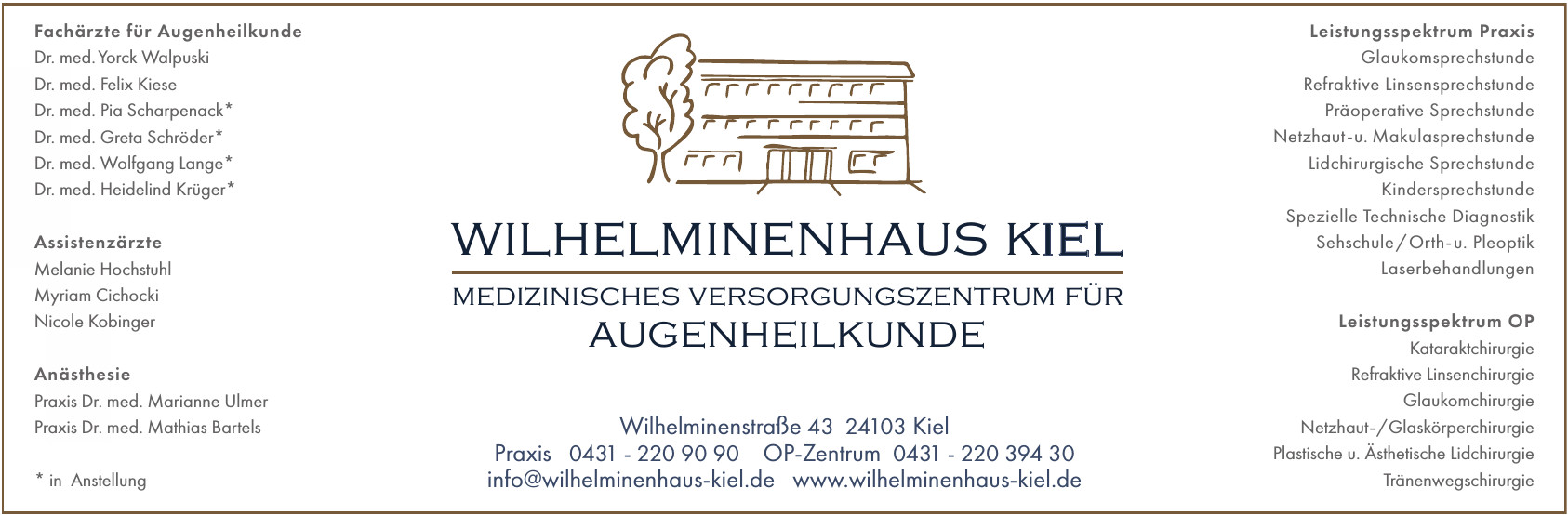 Wilhelminenhaus Kiel Wilhelminenhaus Kiel