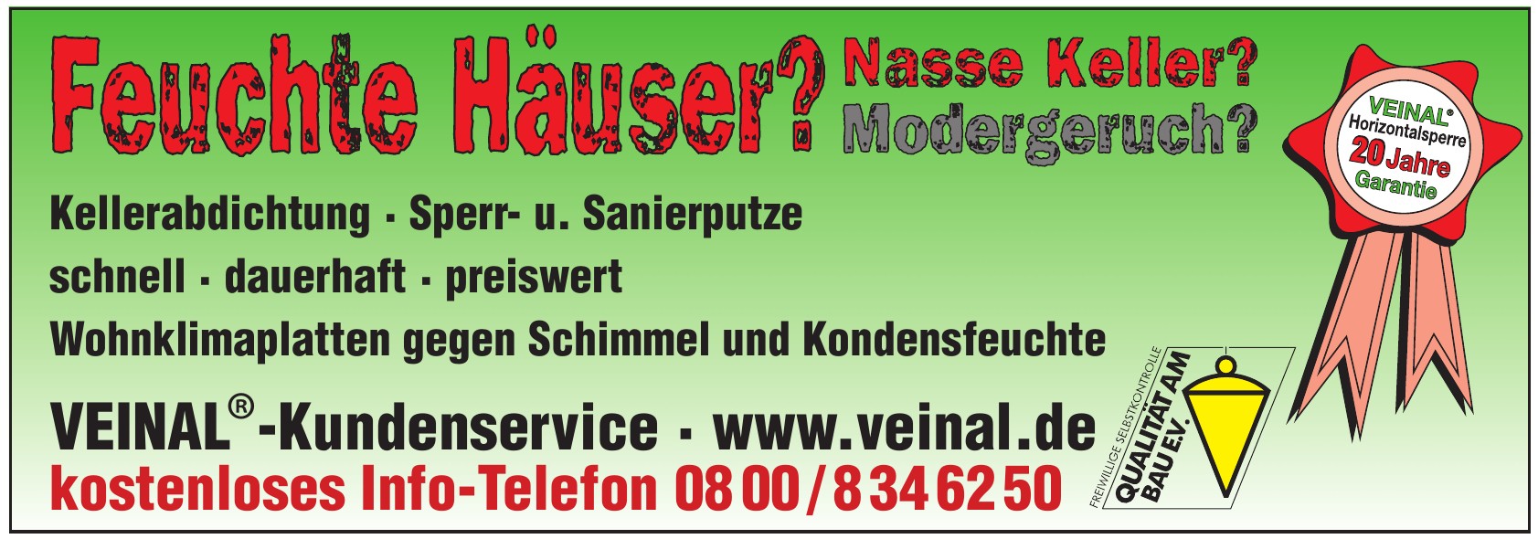 VEINAL® Kundenservice VEINAL® Kundenservice