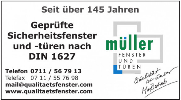 Müller Fenster und Türen Müller Fenster und Türen