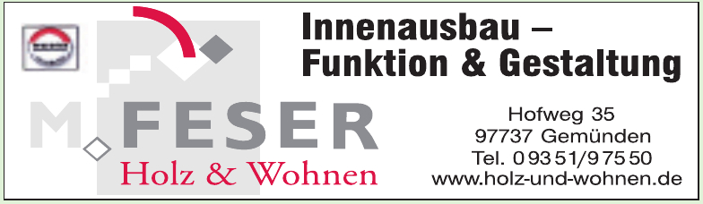 M. Feser Holz & Wohnen