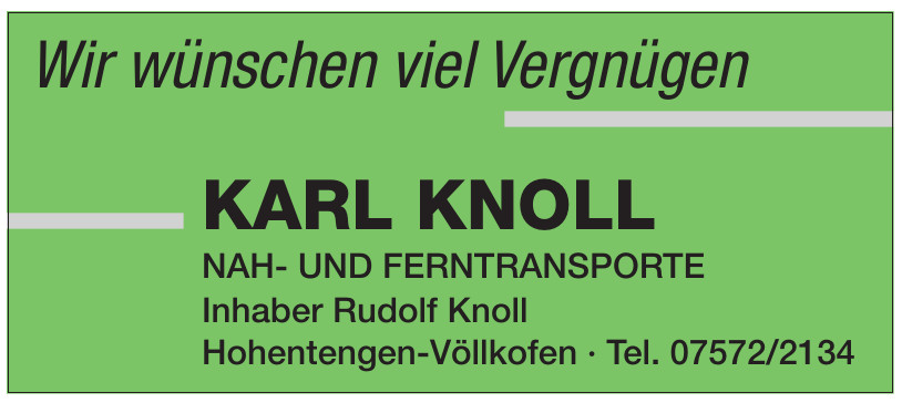 Karl Knoll