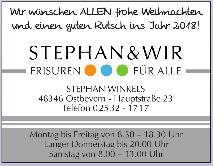 Stephan & Wir