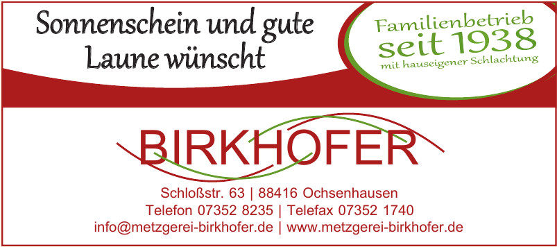 Metzgerei Birkhofer GmbH
