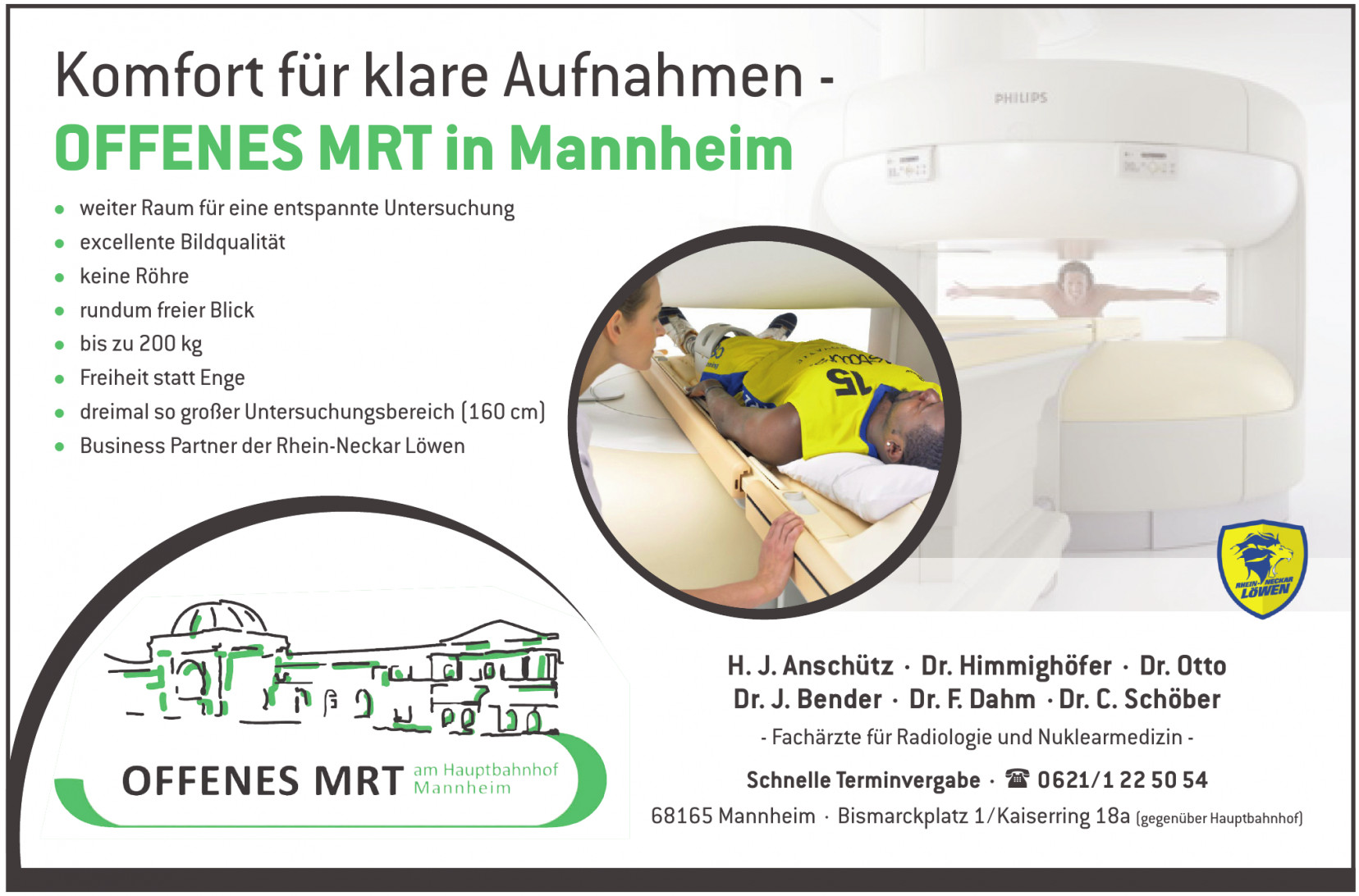 Offenes MRT in Mannheim