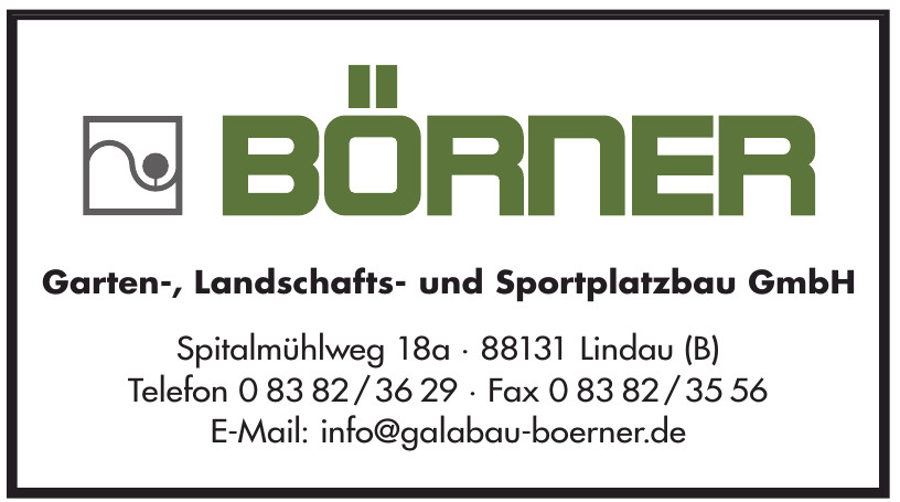 Rudolf Börner Garten-, Landschafts- und Sportplatzbau GmbH