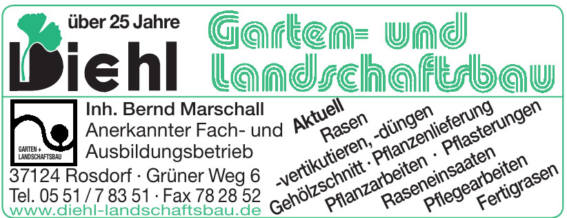 Diehl Garten- und Landschaftsbau Diehl Garten- und Landschaftsbau