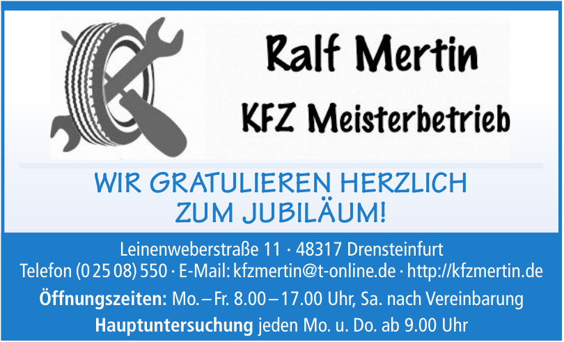 Ralf Mertin KFZ Meisterbetrieb Ralf Mertin KFZ Meisterbetrieb