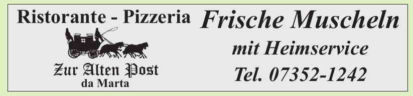 Frische Muscheln