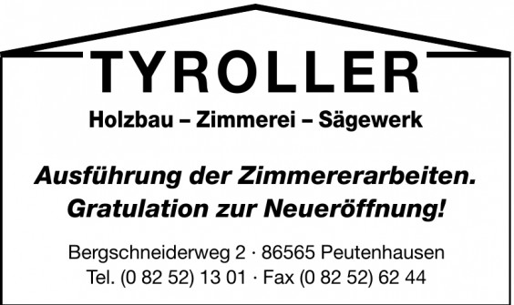 Taroller Holzbau