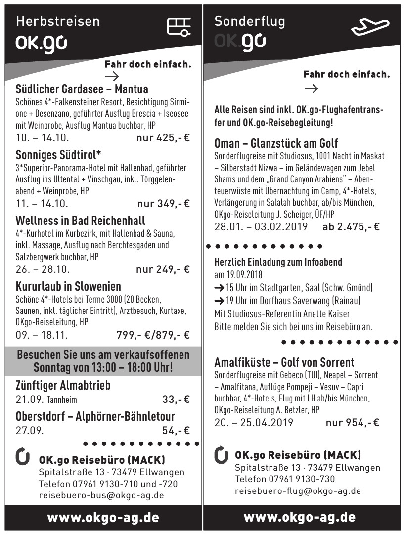 OK.go Reisebüro (MACK)