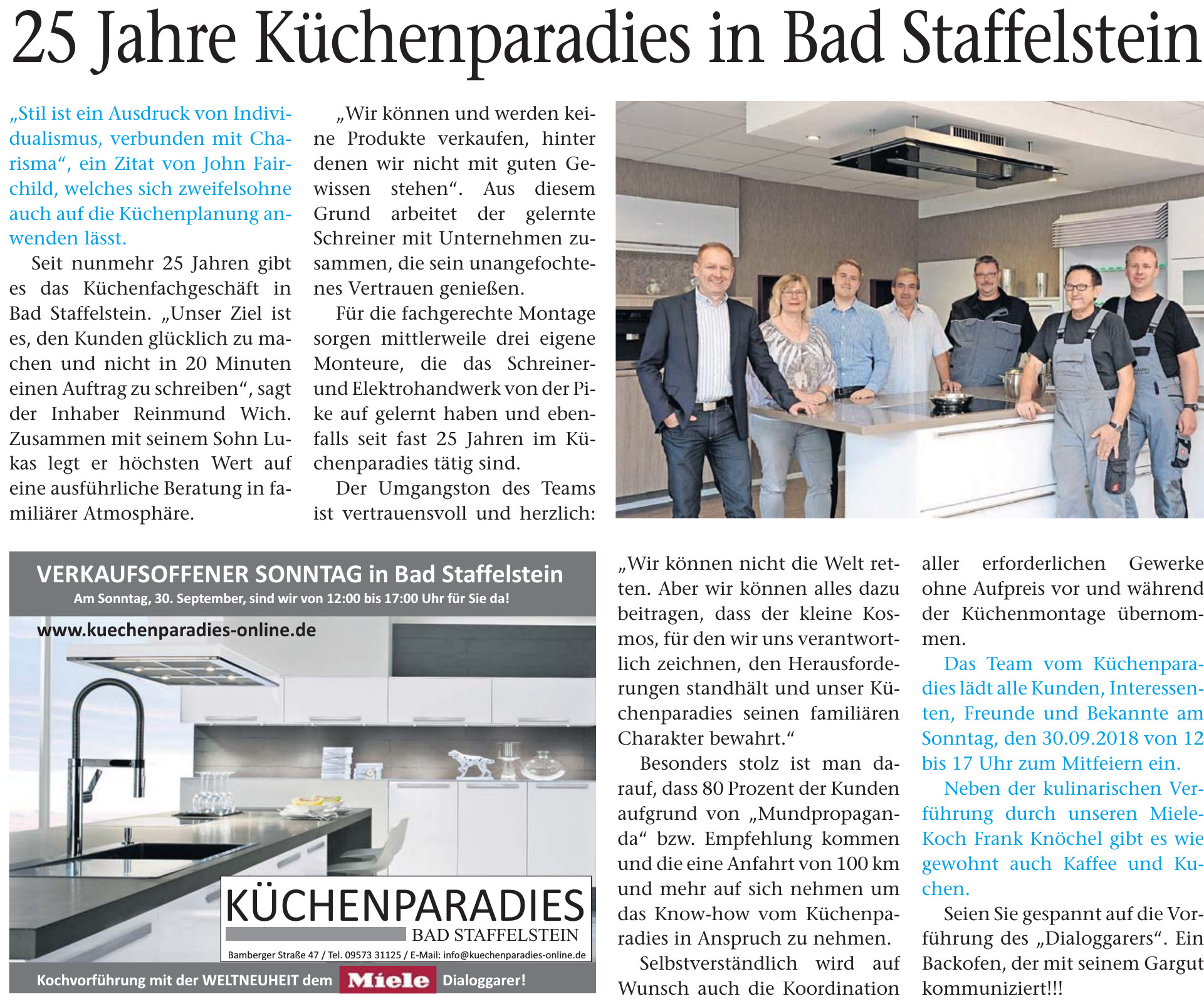 Küchenparadies Bad Staffelstein Küchenparadies Bad Staffelstein