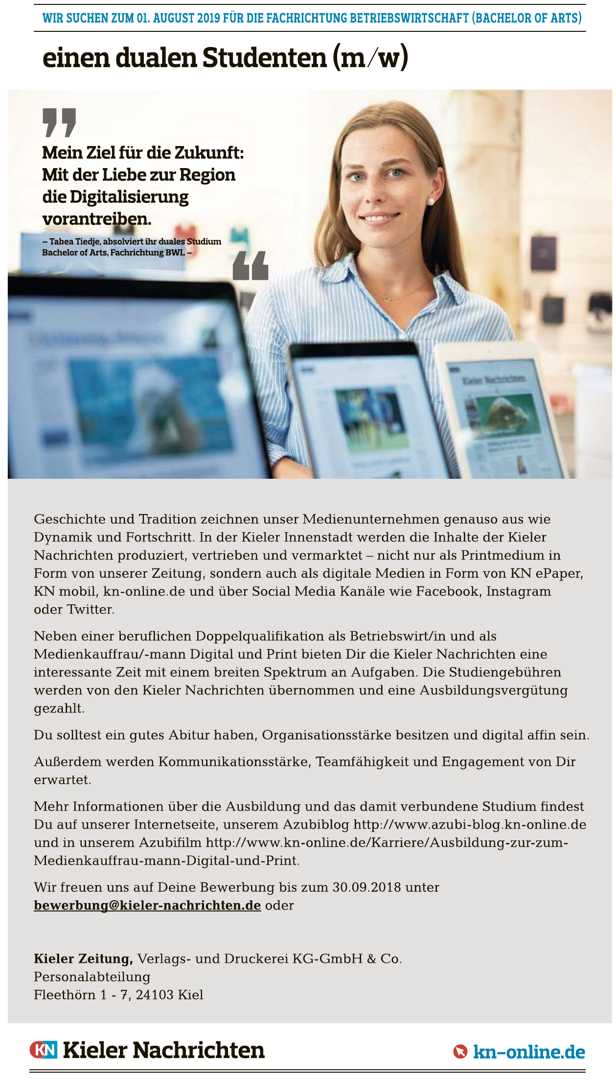 Kieler Zeitung Verlags- und Druckerei KG-GmbH & Co. Kieler Zeitung Verlags- und Druckerei KG-GmbH & Co.
