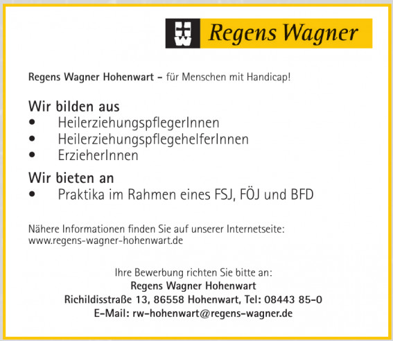 Regens Wagner Hohenwart Regens Wagner Hohenwart
