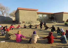 Die Dorfschule in Khancharbagh hat der Verein „Afghanistan-Schulen“ gebaut