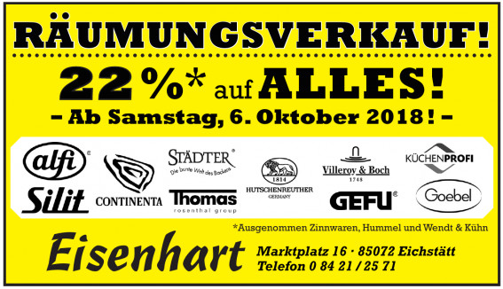 Eisenhart - Das Geschäft für guten Einkauf! Eisenhart - Das Geschäft für guten Einkauf!
