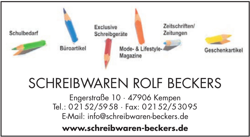 Schreibwaren Beckers