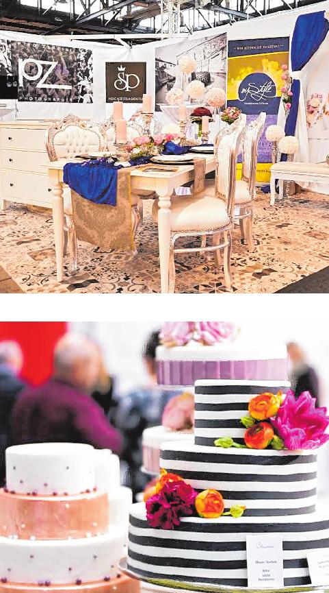 Über 180 Aussteller präsentieren ihr Angebot auf der Hochzeitsmesse in Mannheim. Über 180 Aussteller präsentieren ihr Angebot auf der Hochzeitsmesse in Mannheim.