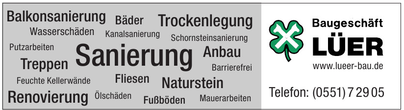 Baugeschäft Lüer Baugeschäft Lüer