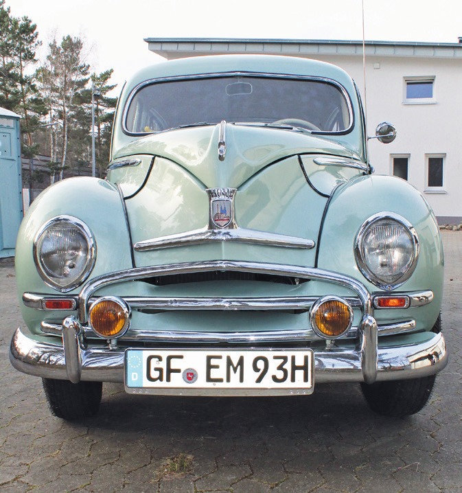 Besticht bis ins letzte Detail: der Ford Taunus G73A. Besticht bis ins letzte Detail: der Ford Taunus G73A.